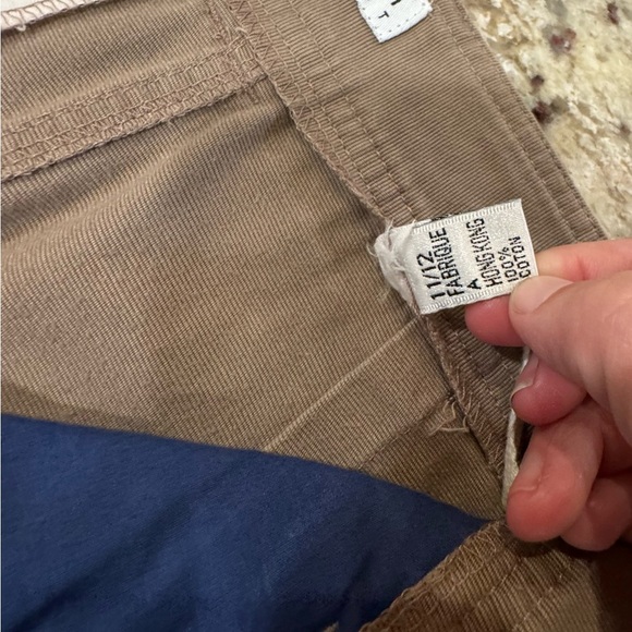 Vintage 90’s Esprit tan 100% Cotton skirt with cool buckle size 11/12 P1.2 - Picture 12 of 16